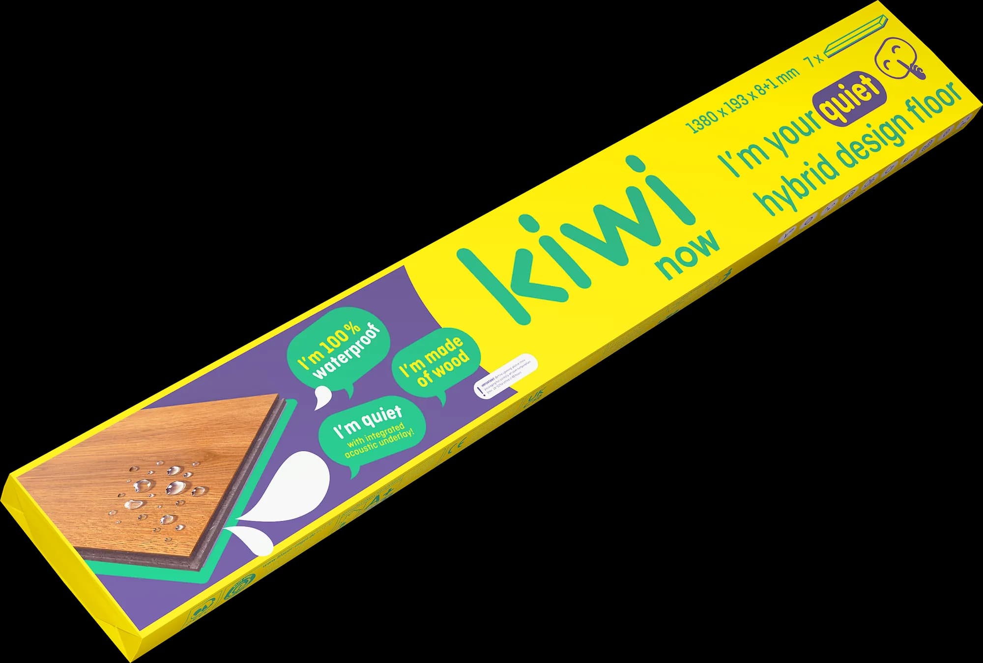 kiwi now Verpackung — hybrid design floor