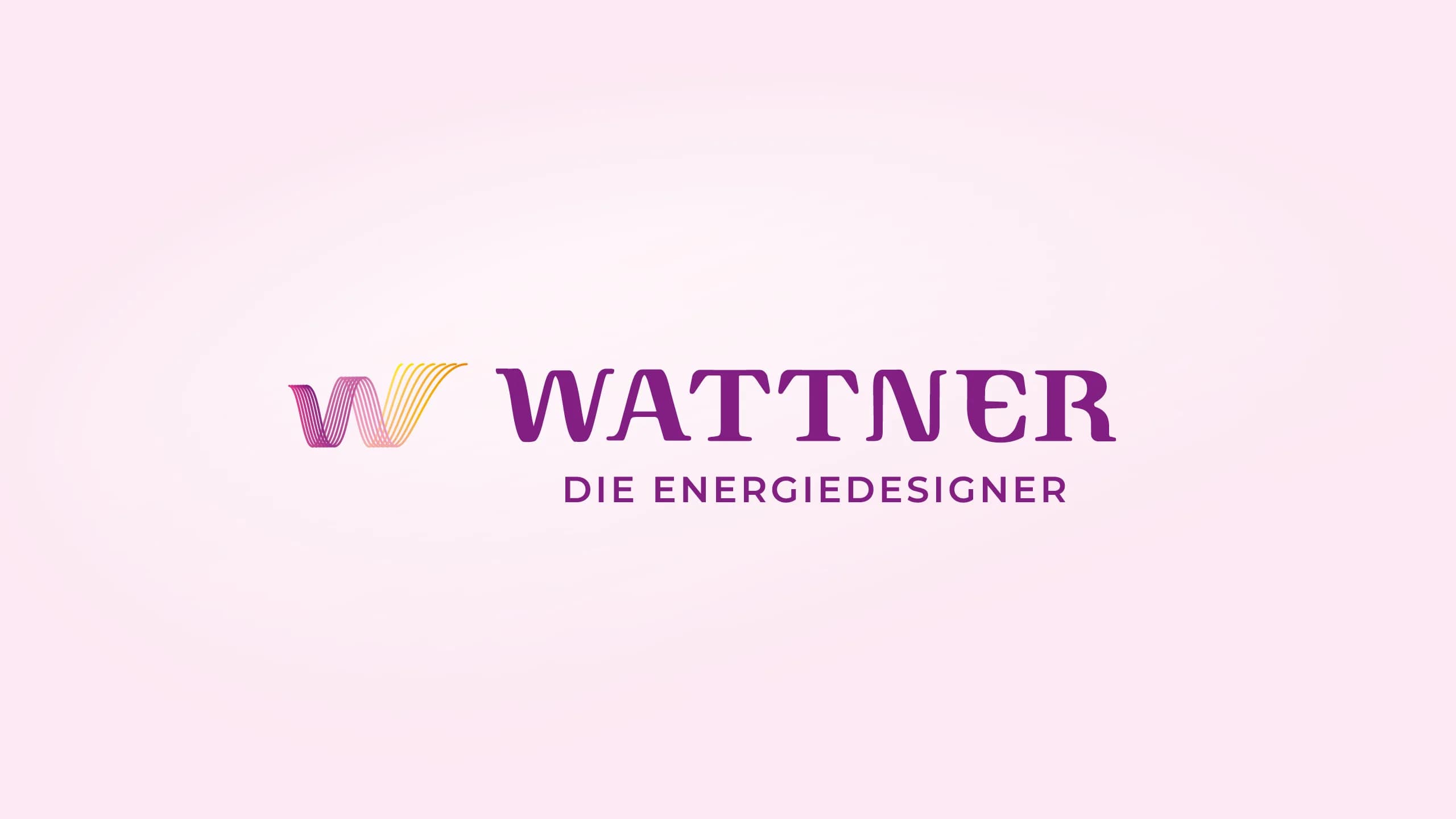 The Wattner logo with the claim “Die Energiedesigner”
