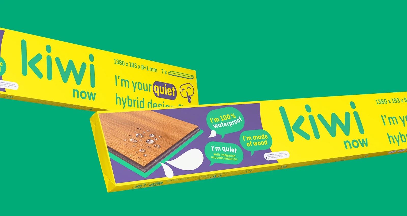 kiwi now – POS Sample Display