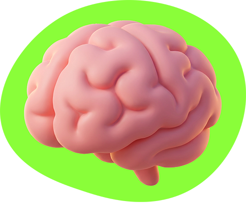 Illustration: Intelligenz und KI im Marketing