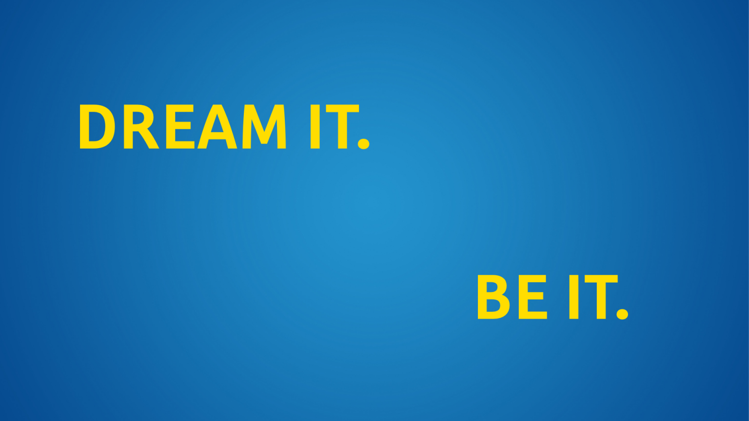 PROVINZIAL – DREAM IT. BE IT.