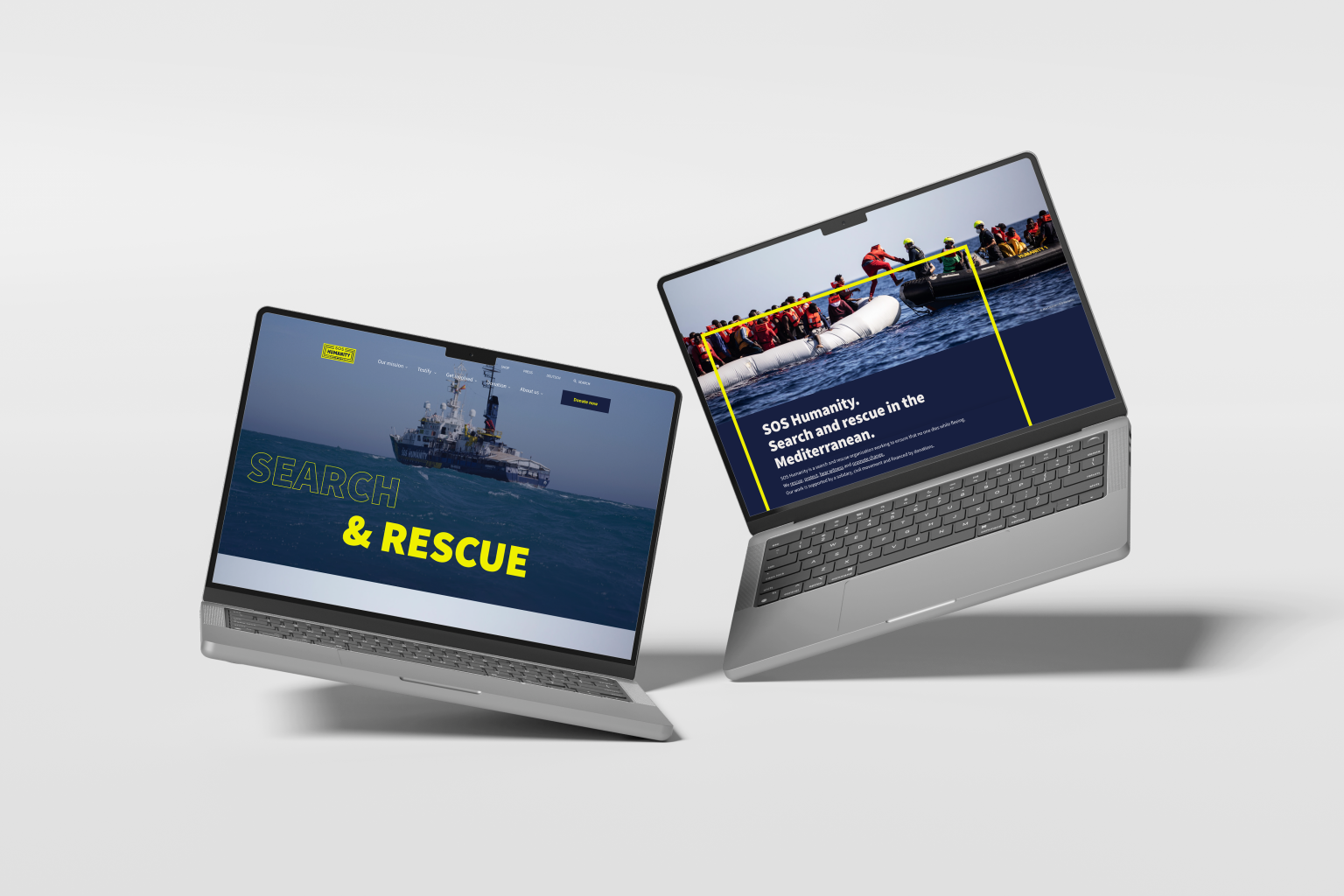 SOS Humanity – Website